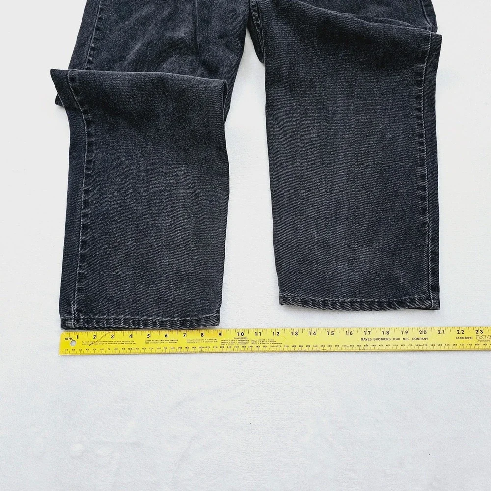 Levi's 550 Relaxed Fit Jeans Mens‎ 42x32 Black Denim Tapered Leg 90s Grunge